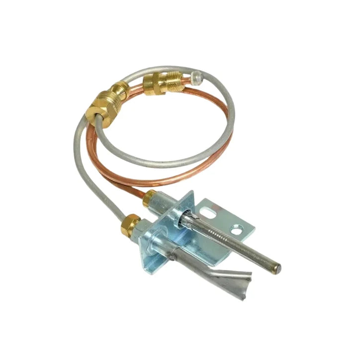 Suburban RV Water Heater Pilot Assembly 161156 with Copper Tubing - Side View | United RV Parts