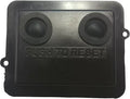 Black Suburban OEM Water Heater Thermostat Hi-Limit Switch Cover 525022 - Front View | United RV Parts