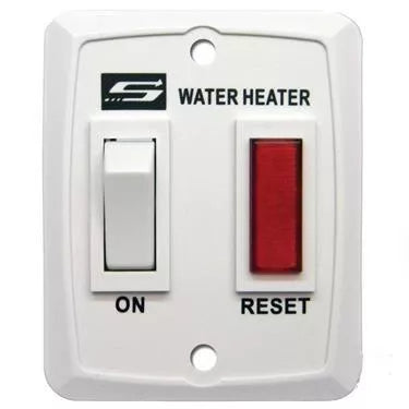 Suburban Water Heater On/Off Wall Switch 233495 232589 234589 - Front View | United RV Parts