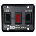 Suburban 233111 Water Heater On/Off Wall Switch DEL Models Black - Front View | United RV Parts