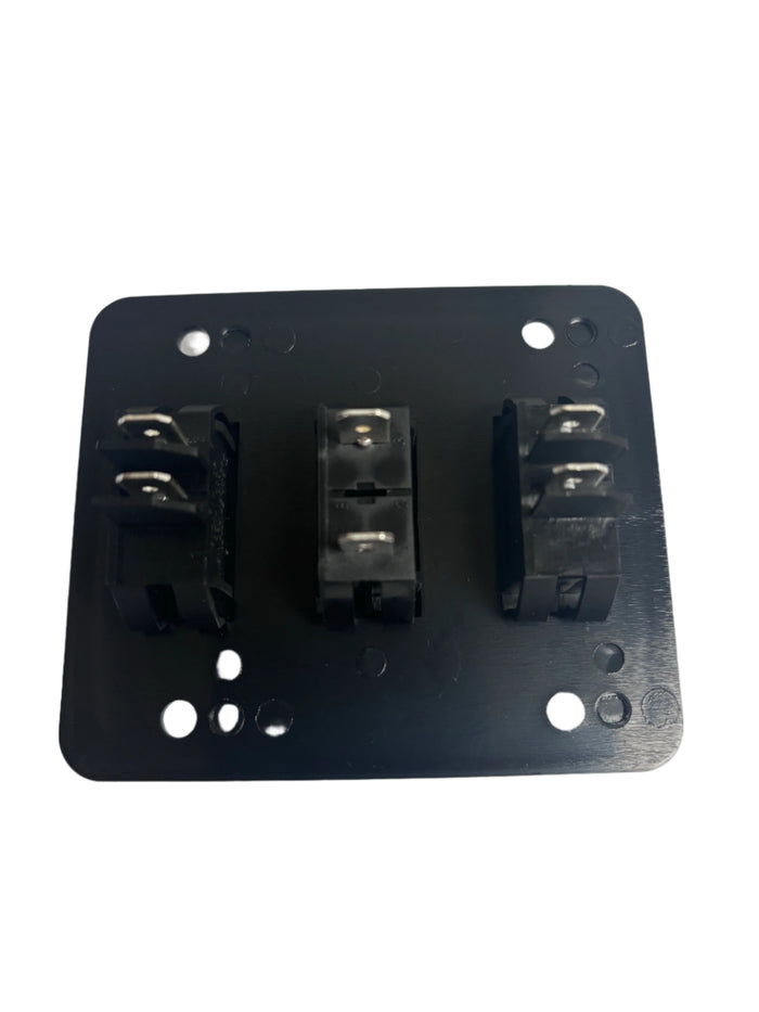 Black Water Heater Switch Assembly - Rear Wiring View | United RV Parts