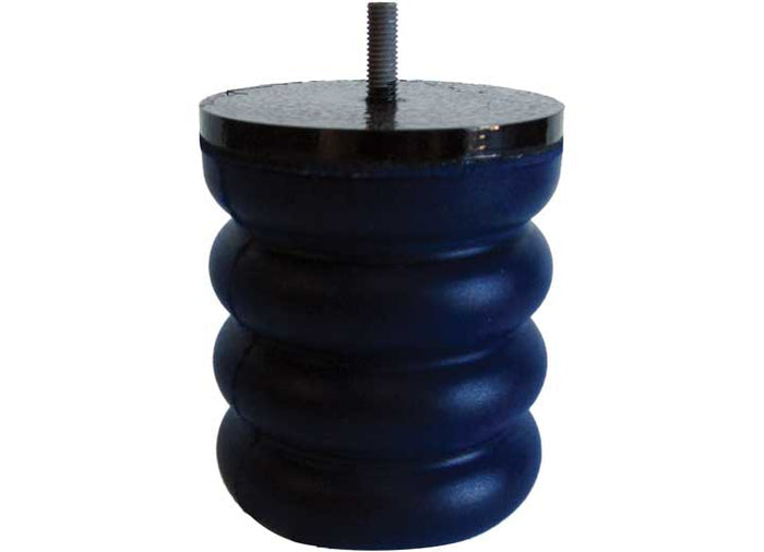 Blue SumoSprings SSF-106-40 Front Suspension Spring - Front View Showing Ribbed Body | United RV Parts