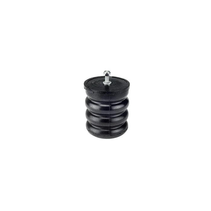 Black Rubber SumoSpring SSF-106-47 with Mounting Bolt - Front View | United RV Parts
