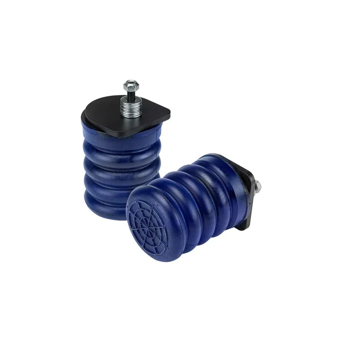 Blue Rubber SumoSprings SSR-209-40 Rear Helper Springs Pair - Front View | United RV Parts