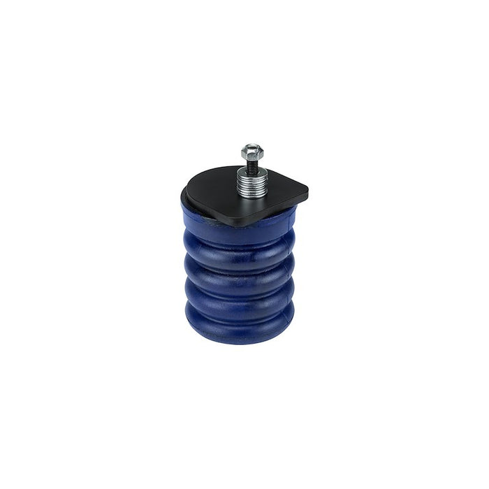 Blue Rubber SumoSprings SSR-209-40 Helper Spring Single Unit - Top Angle View | United RV Parts