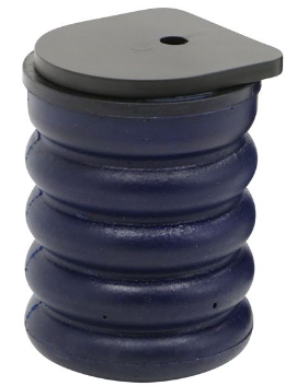 Blue SumoSprings SSR-209-40 Rear Spring with Black Plate - Three-Quarter View | United RV Parts