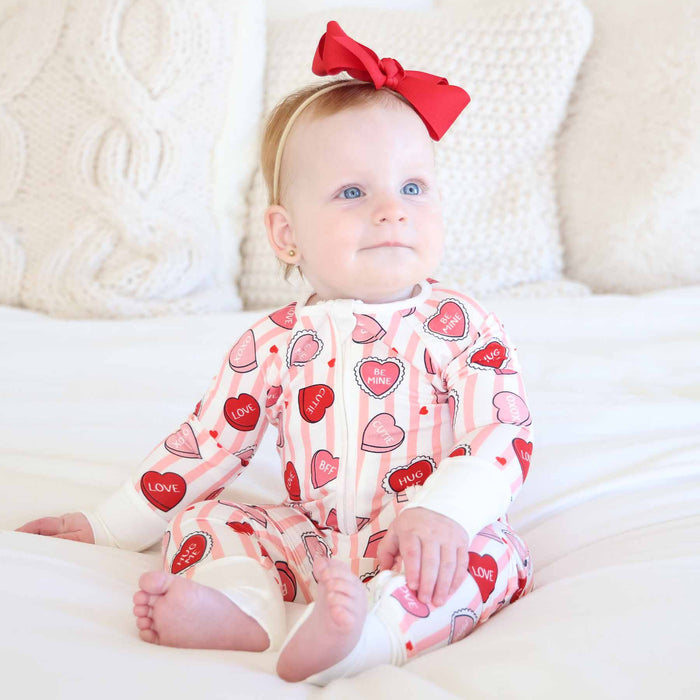 Sweet Like Candy Convertible Zip Romper in Pink