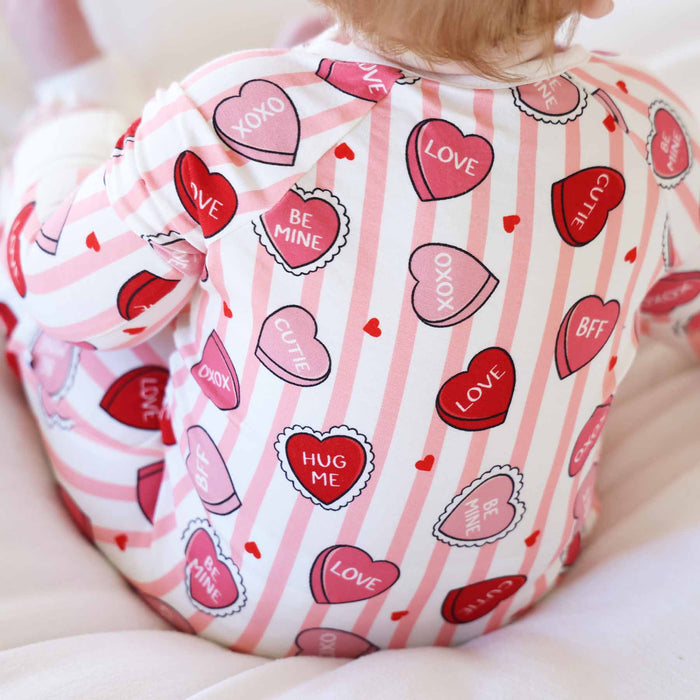 Sweet Like Candy Convertible Zip Romper in Pink