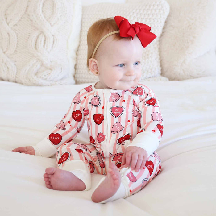 Sweet Like Candy Convertible Zip Romper in Pink