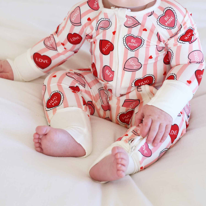 Sweet Like Candy Convertible Zip Romper in Pink