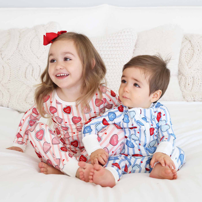 Sweet Like Candy Pajama Set in Pink