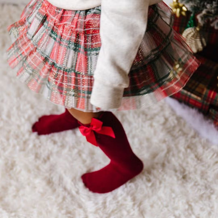 Sweet Wink Christmas Plaid Tutu