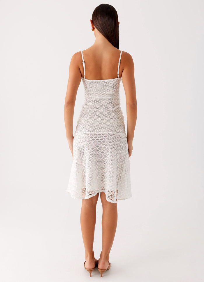 Tamar Midi Dress White 3 Peppermayo