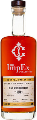 The ImpEx Collection Blair Athol Distillery 2011 13 Year Old Single Malt Whisky 750ml