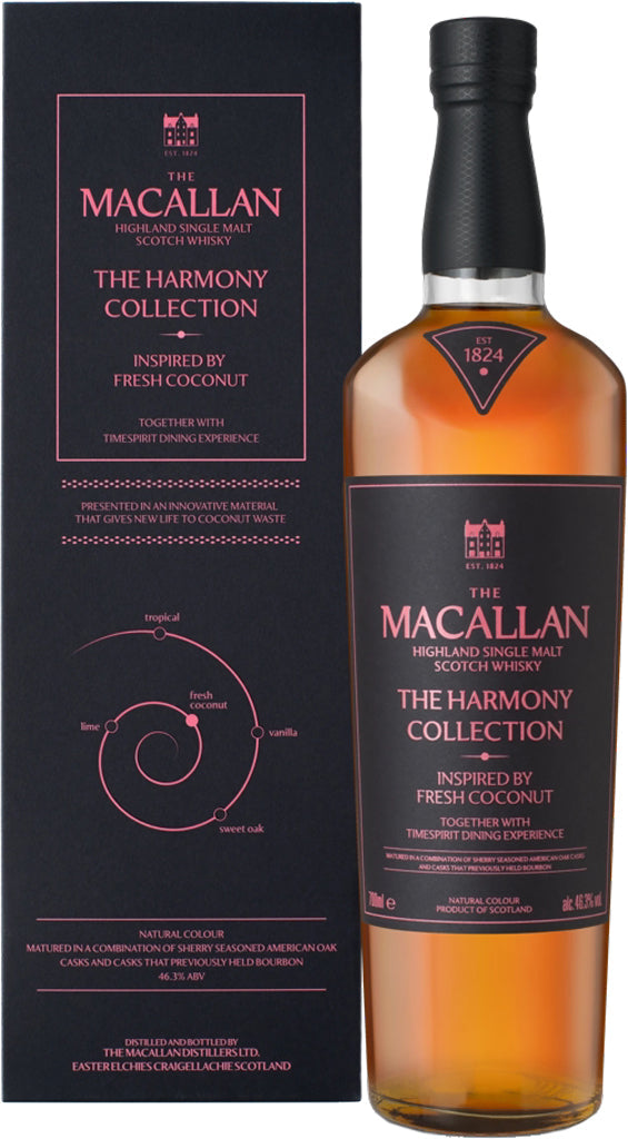 The Macallan Harmony Collection Inspired By Fresh Coconut Single Malt Whisky 750ml