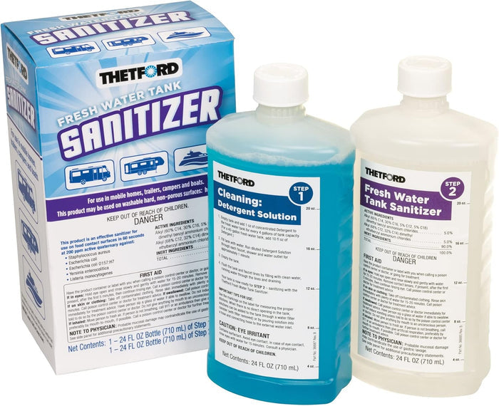 Thetford 36662 Fresh Water Tank Sanitizer Kit - Complete Package View | United RV Parts