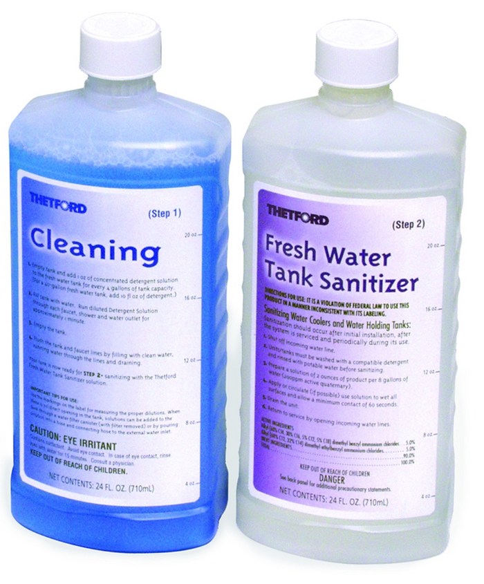 Thetford 36662 Two-Step Sanitizer Bottles - Product Detail View | United RV Parts
