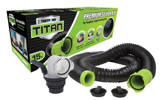 Thetford Titan RV Sewer Hose Kit 17853 Complete 15' Premium Kit | United RV Parts