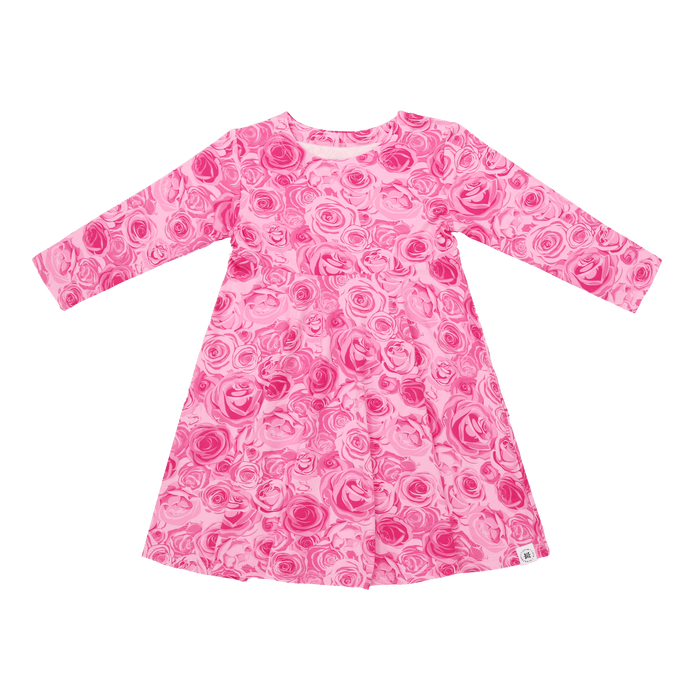 This Must Be Love Swirly Girl Bamboo Baby Dress