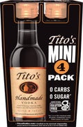 Tito's Handmade Vodka 50ml 4pk