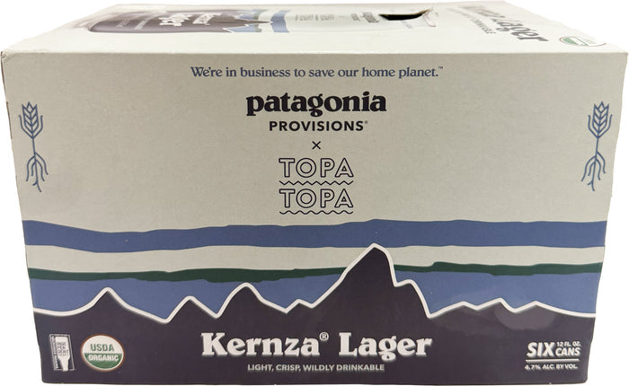 Topa Topa X Patagonia Kernza Lager 6pk Cans