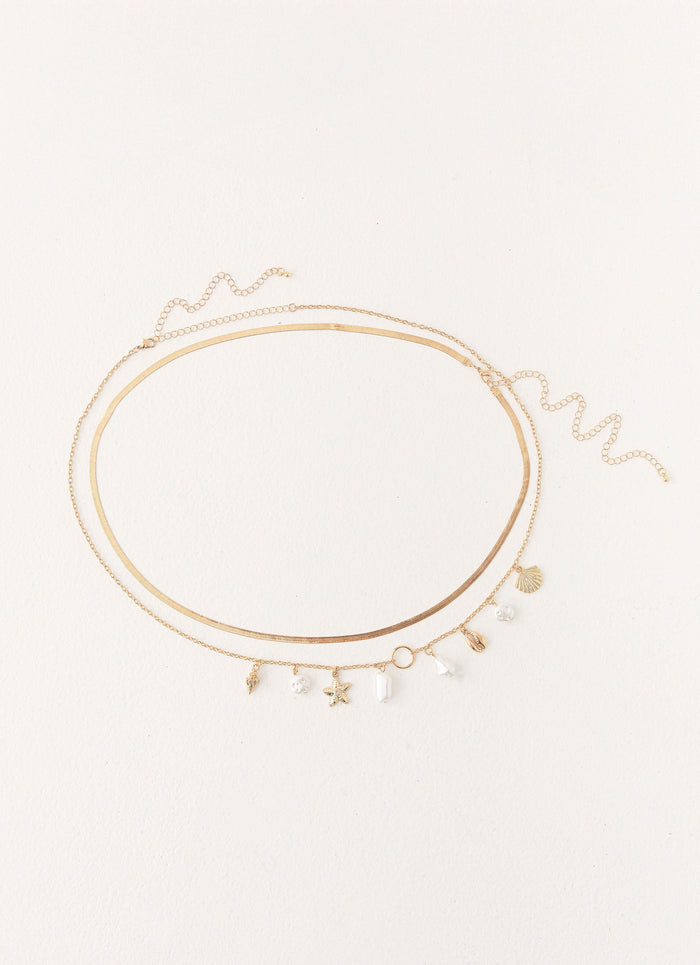 Tropicana Dreams Belly Chain - Gold