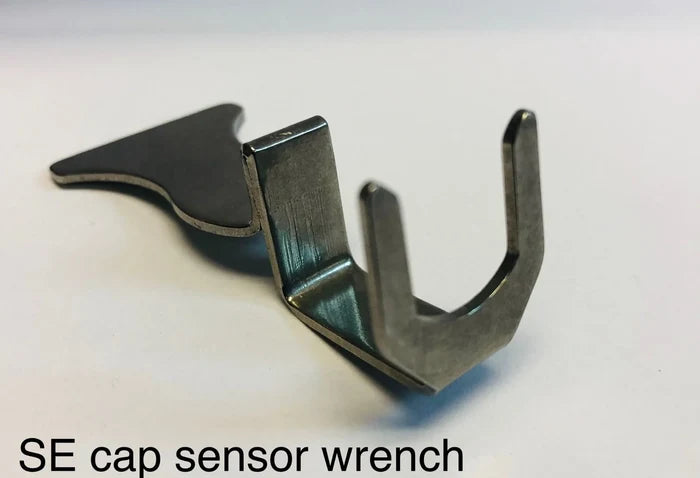 Chrome TST Cap Sensor Installation Wrench Tool - Angled View | United RV Parts