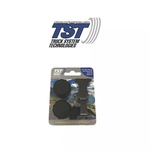 Black TST 507 Series RV Cap Sensor 2-Pack - Product Packaging | United RV Parts
