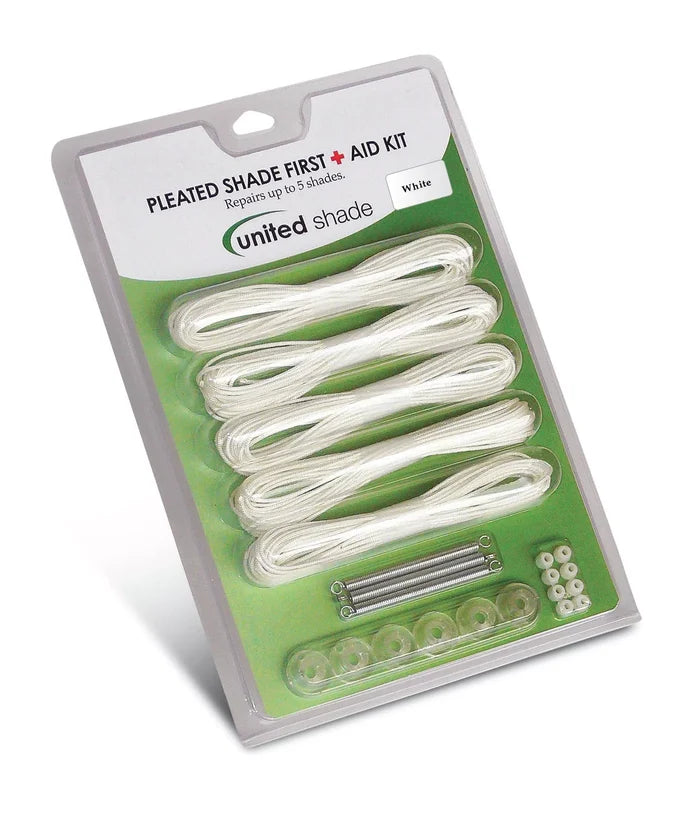 White United Shade Pleated Shade Restring Kit - Package View | United RV Parts