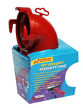 Red Valterra 90 Degree EZ Coupler Bayonet F02-3112 with Packaging | United RV Parts