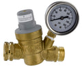 Brass Valterra Adjustable RV Fresh Water Regulator A01-1117VP with Pressure Gauge | United RV Parts
