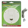 White Plastic Valterra Cable Hatch A10-2140VP - Package Display | United RV Parts