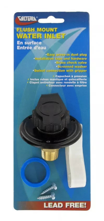 Valterra A01-0169LFVP City Water Inlet Package - Front View | United RV Parts