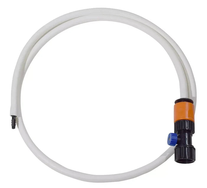 White Valterra Clog Killer Tank Wand System with Orange Handle - Full View | United RV Parts