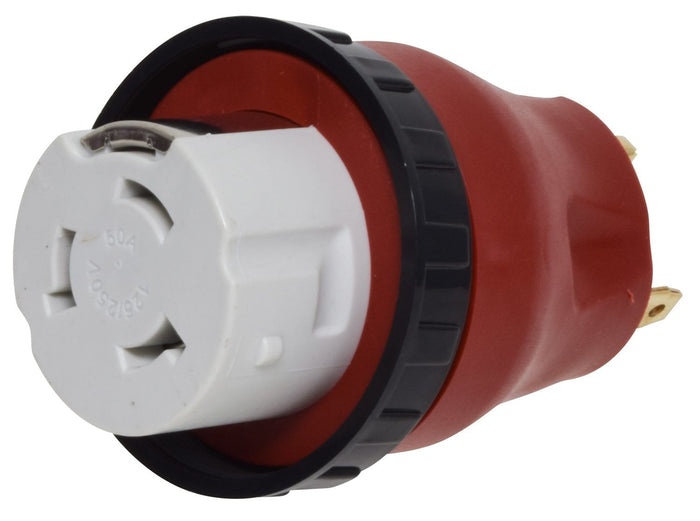 Valterra 30 to 50 Amp RV Electrical Adapter - 50A Female Receptacle End Detail | United RV Parts