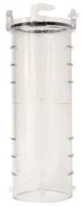 Clear Plastic RV Sewer Hose 10" Adapter T1022 - Front View | United RV Parts