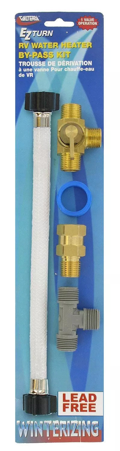 Valterra EZ Turn RV Water Heater Bypass Kit - Package View | United RV Parts