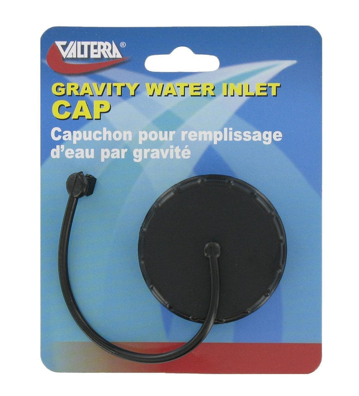 Valterra Gravity Fill Water Inlet Cap - Product Packaging | United RV Parts