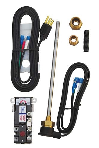 Valterra Hott Rod Water Heater Element Kit Components - Flat Lay View | United RV Parts