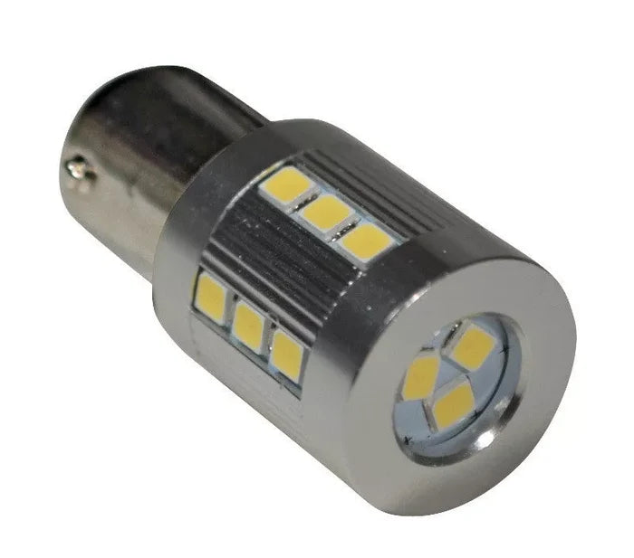 Silver Valterra DG52623VP Multidirectional LED Bulb 215 Lumen 1156 Base - Angled View | United RV Parts