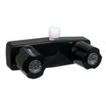 Black Valterra Phoenix 4" RV Shower Valve PF213741 - Front View | United RV Parts