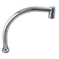 Chrome 8-Inch Hi-Arc RV Kitchen Faucet Spout PF281011 - Side Profile | United RV Parts