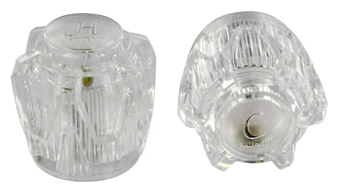 Clear Acrylic Phoenix Faucet Handle Set - Dual View | United RV Parts