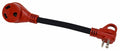 Red Valterra A10-1530 15A to 30A RV Power Cord Adapter - Side View | United RV Parts