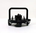 Black Plastic RV Sewer Hose Termination Cap - Side Angle | United RV Parts