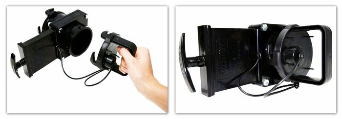 RV Sewer Hose Cap with Handle in Use - Installation Detail | United RV Parts