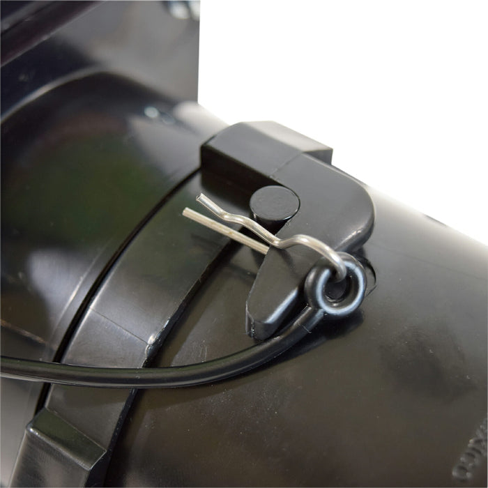 Steel Gate Valve Pin Detail - Close-Up Hardware View | United RV Parts