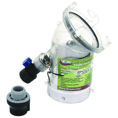 Clear Valterra RV Sewer Tank Hydroflush F02-4100 45 Degree - Product View | United RV Parts