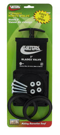 Black Valterra 3 inch Bladex RV Waste Valve T1003VP in Package | United RV Parts