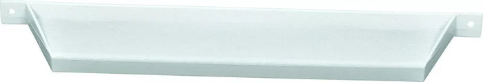 White Plastic RV Screen Door Handle - Side Profile | United RV Parts